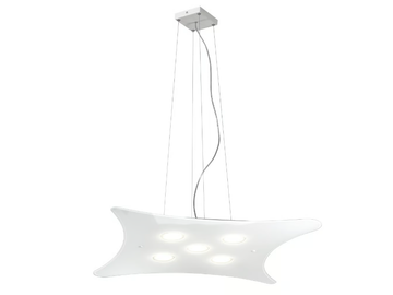 MANTA - LED glass pendant lamp by Metal Lux - view 2